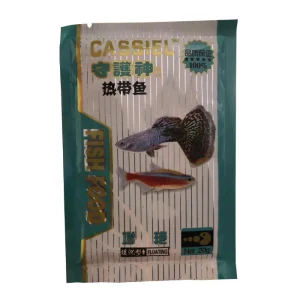 غذای ماهی آکواریومی کاسیل مدل گوپی وزن 20 گرم